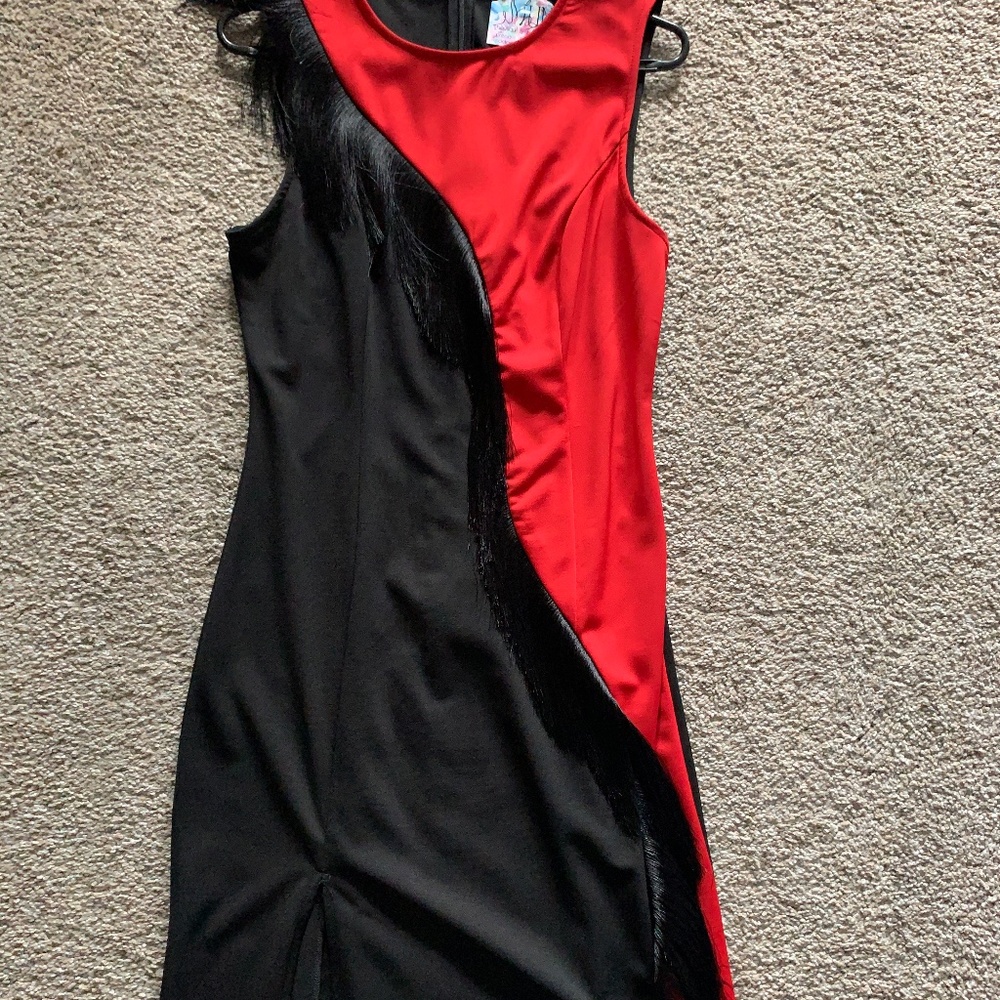 Beautiful Dress Red/Black